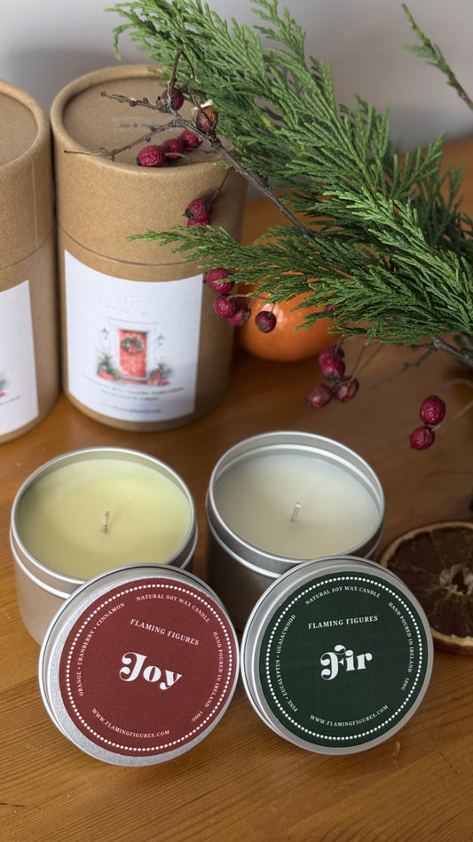 Joy & Fir | Christmas Duo Soy Candle Gift Set