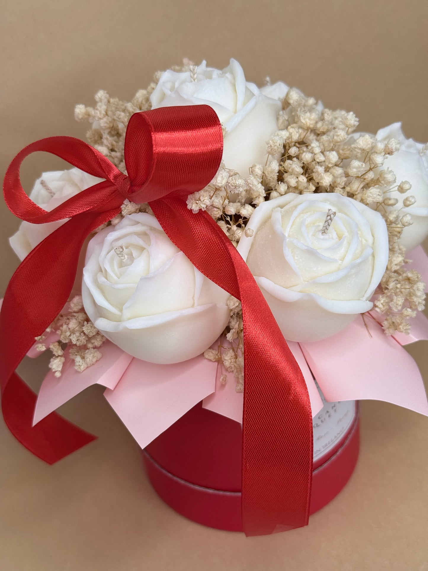 Roses Candle Bouquet | Luxury Flowers Bouquet | Gift