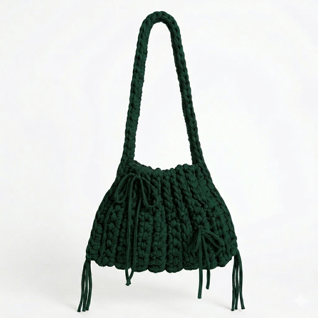 The Dusk Bag | Shoulder Bag Ireland | Emerald Green
