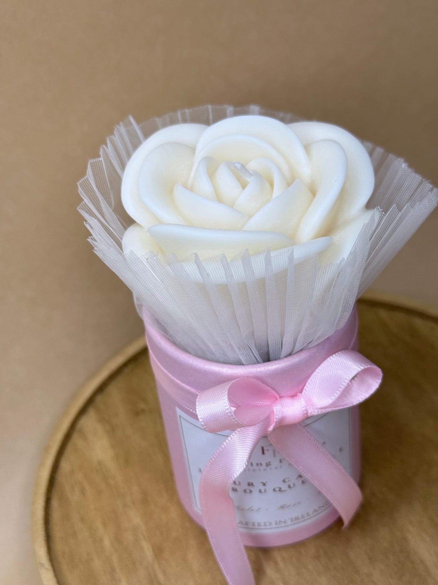 Rose Petite Bouquet | Flowers bouquet | Wedding Candles