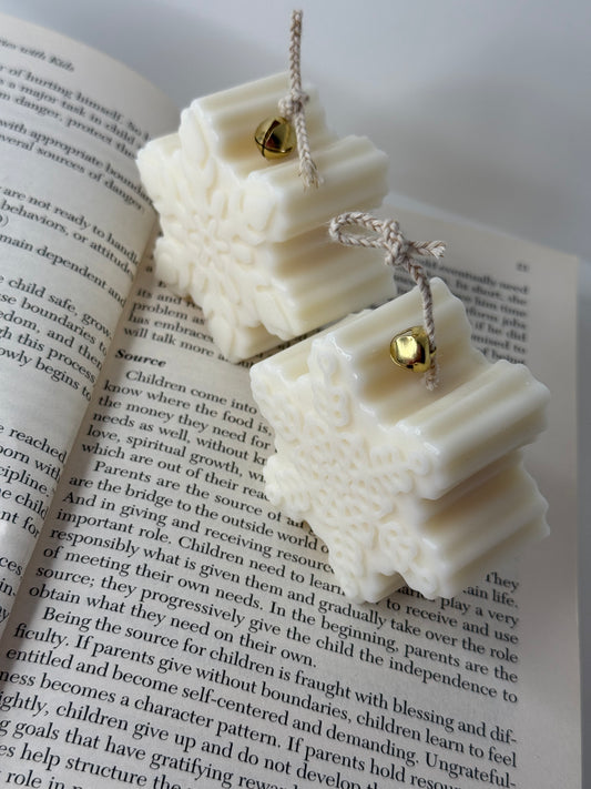 Snowflake Candle