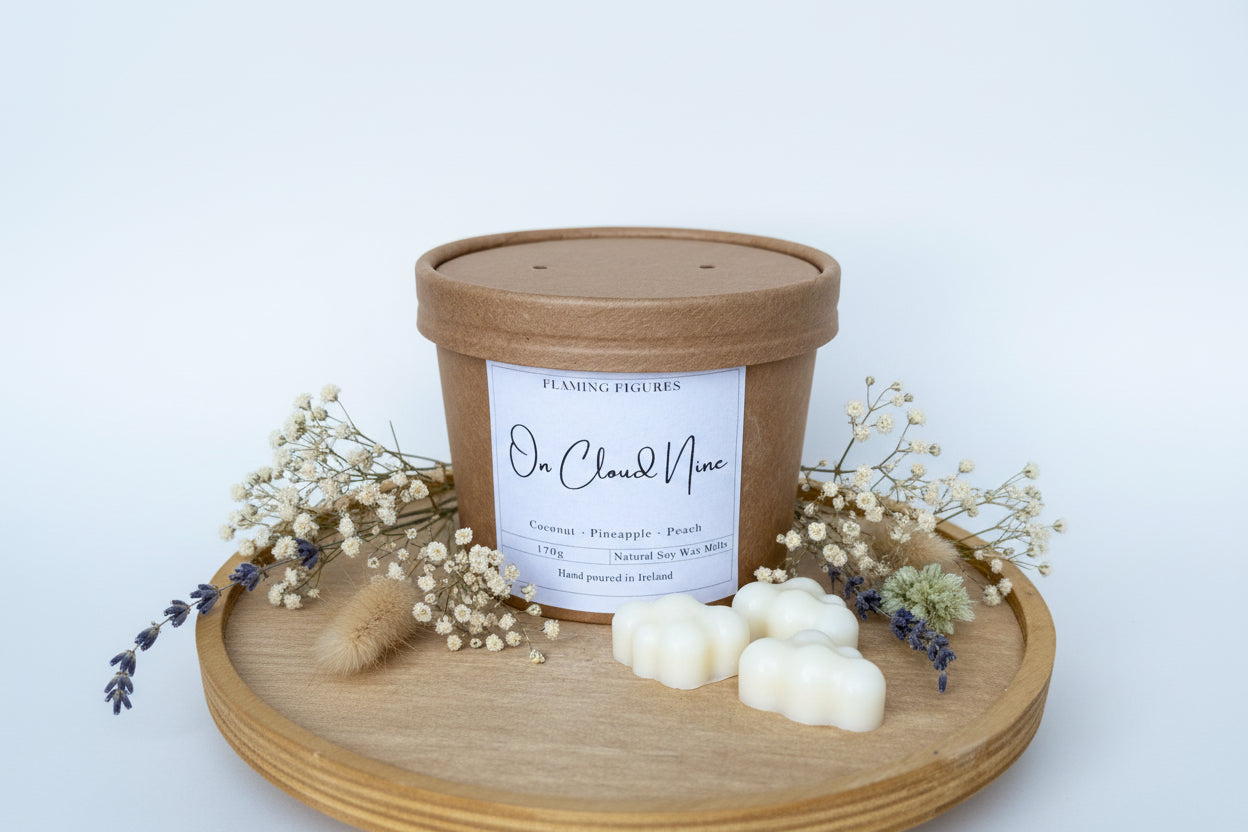 On Cloud Nine Wax Melts | Coconut Pineapple Peach | Soy Wax