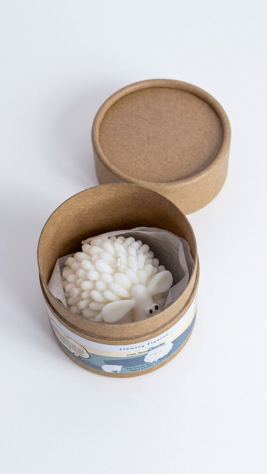 Irish Sheep Candle | Soy Wax Sheep Candle