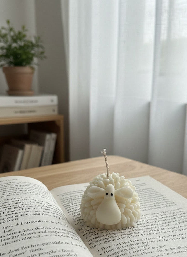 Irish Sheep Candle | Soy Wax Animal Candle