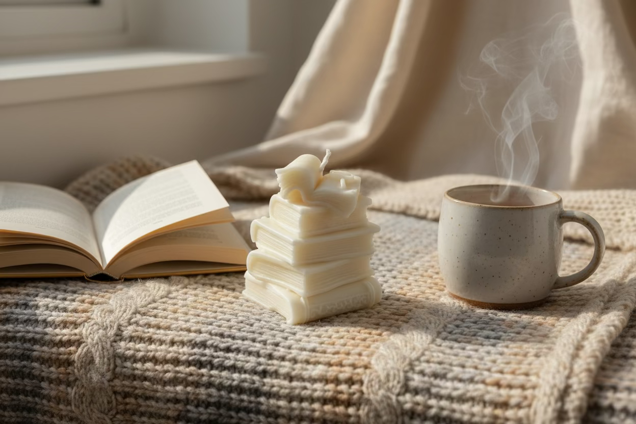 Books Candle | Home Decor Candle