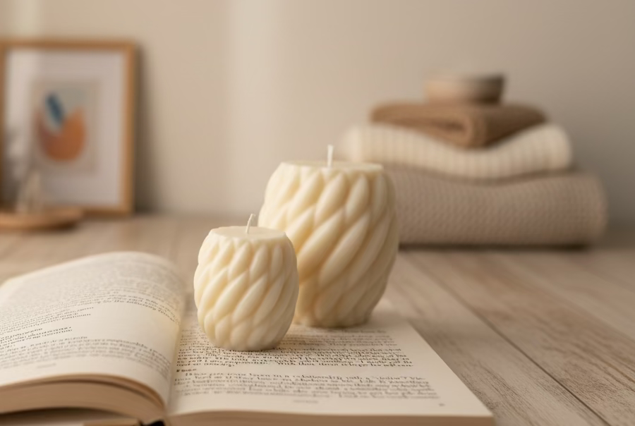 Lock Of Love Candle | Soy Wax Candle