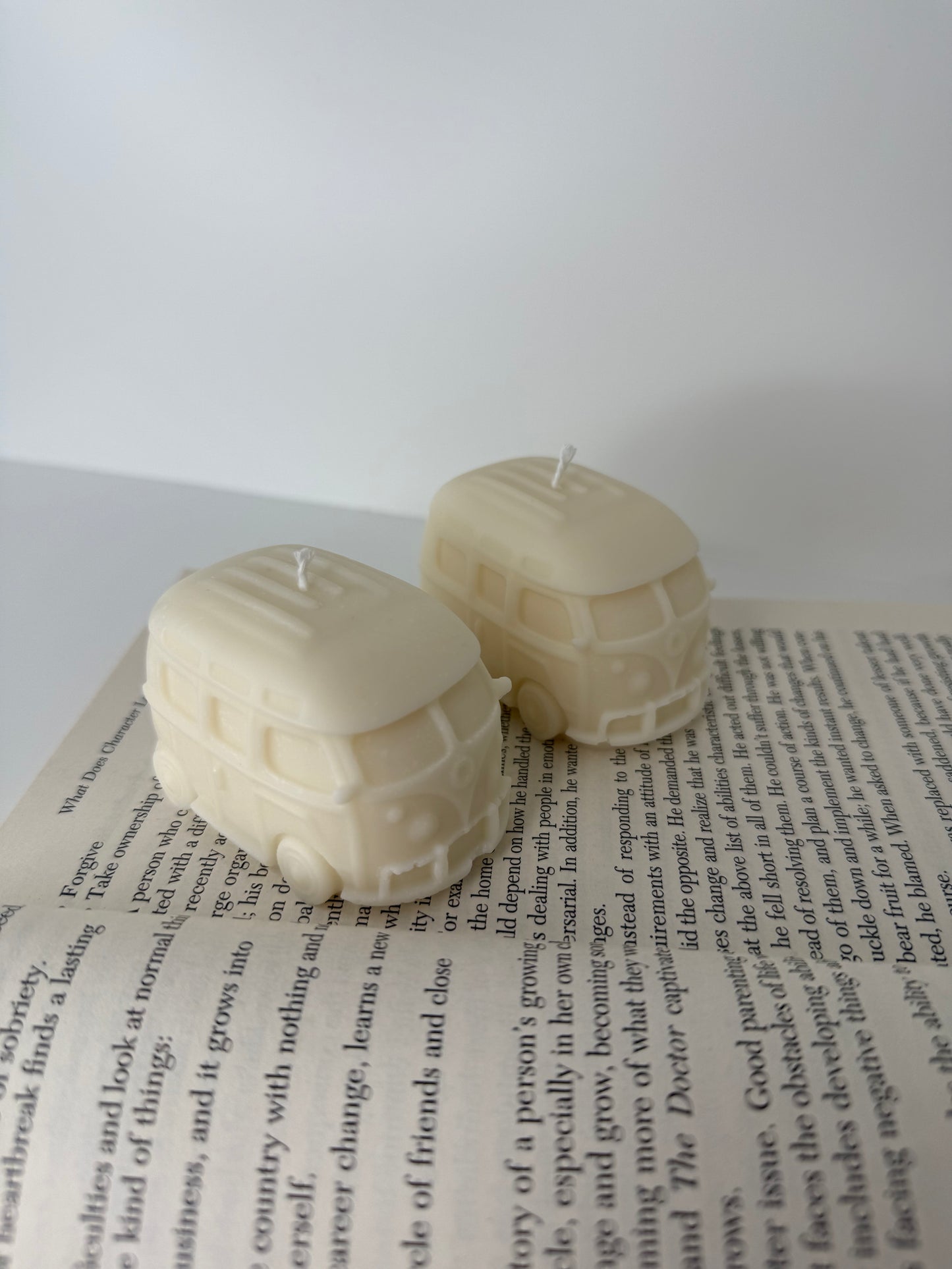 Mini Bus Candle | Retro Van | Soy Wax Candle