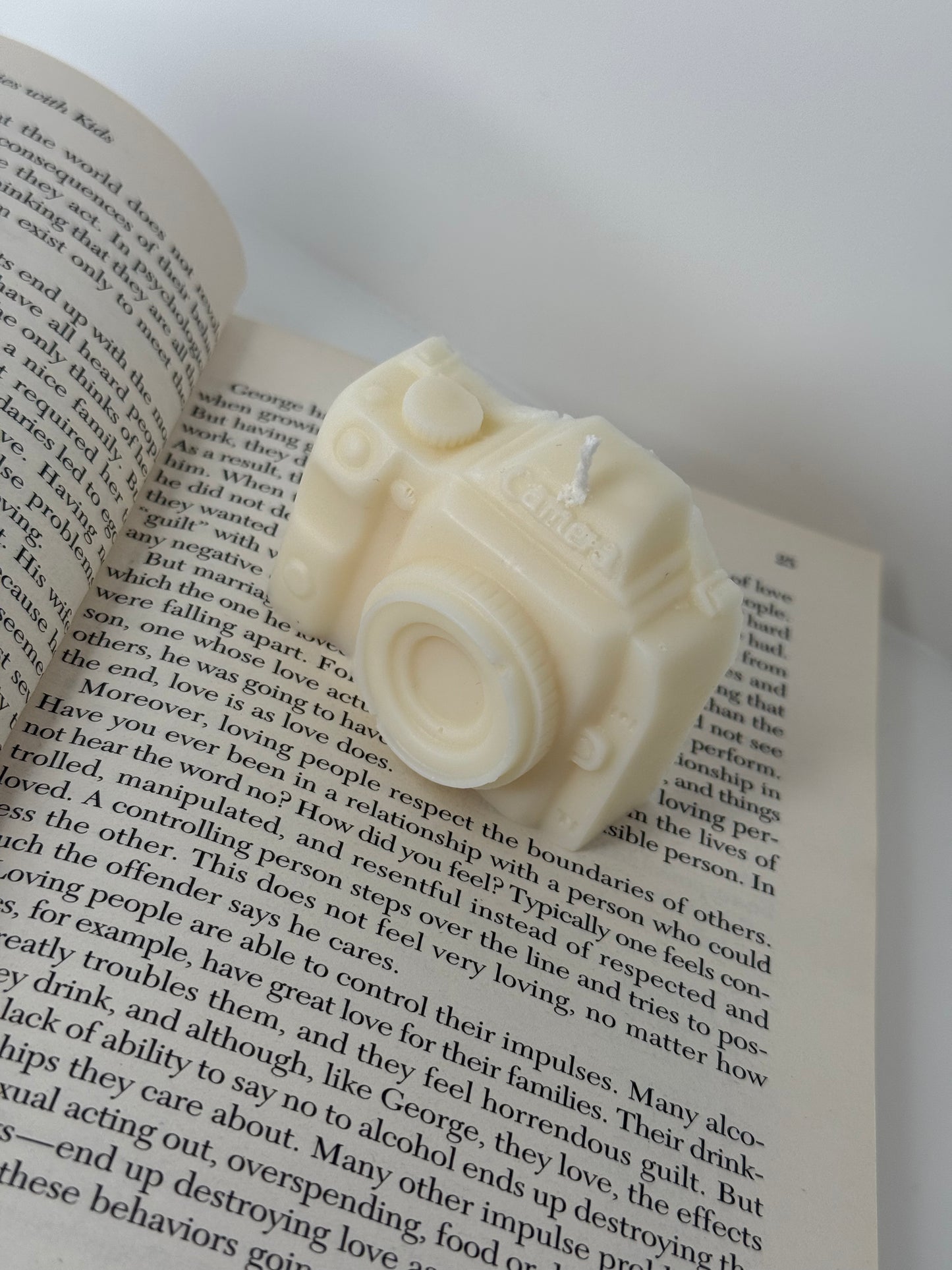 Camera Candle | Soy Wax Candle