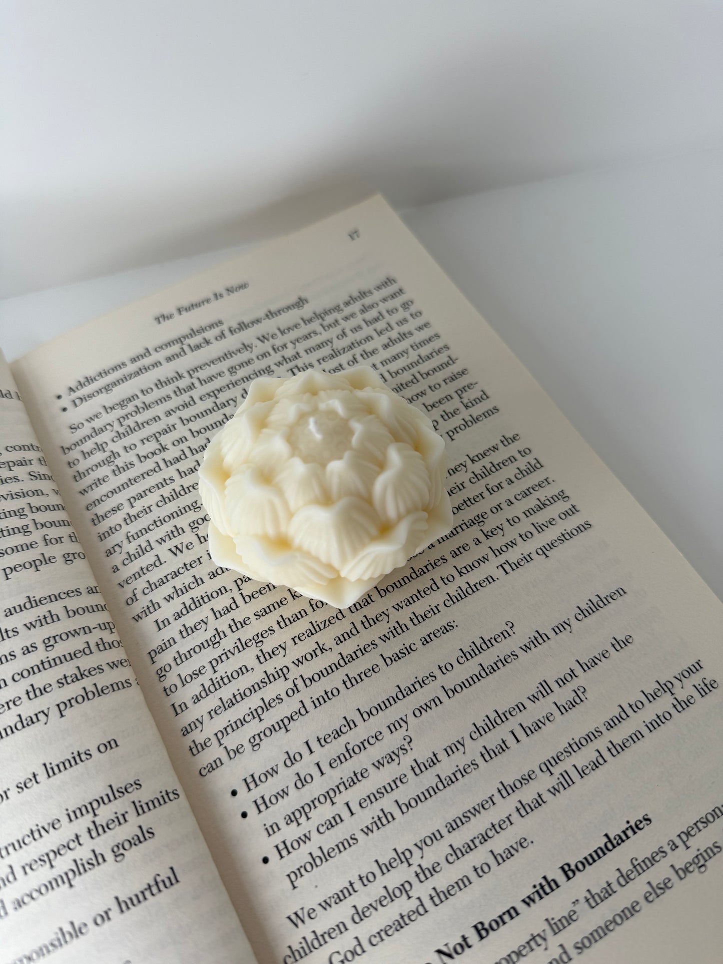 Lotus Candle | Soy Wax Flower Candle