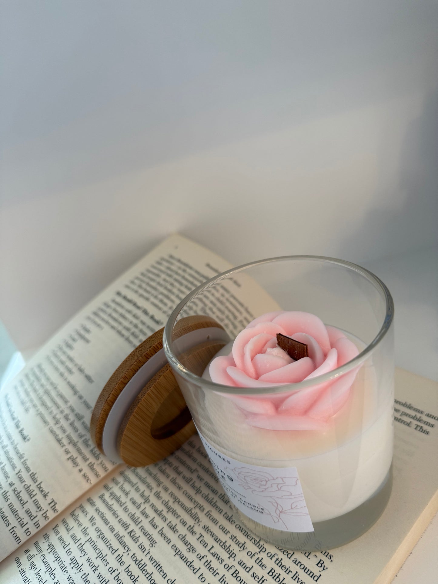 Blooming Rose Candle | Scented Flower Candle