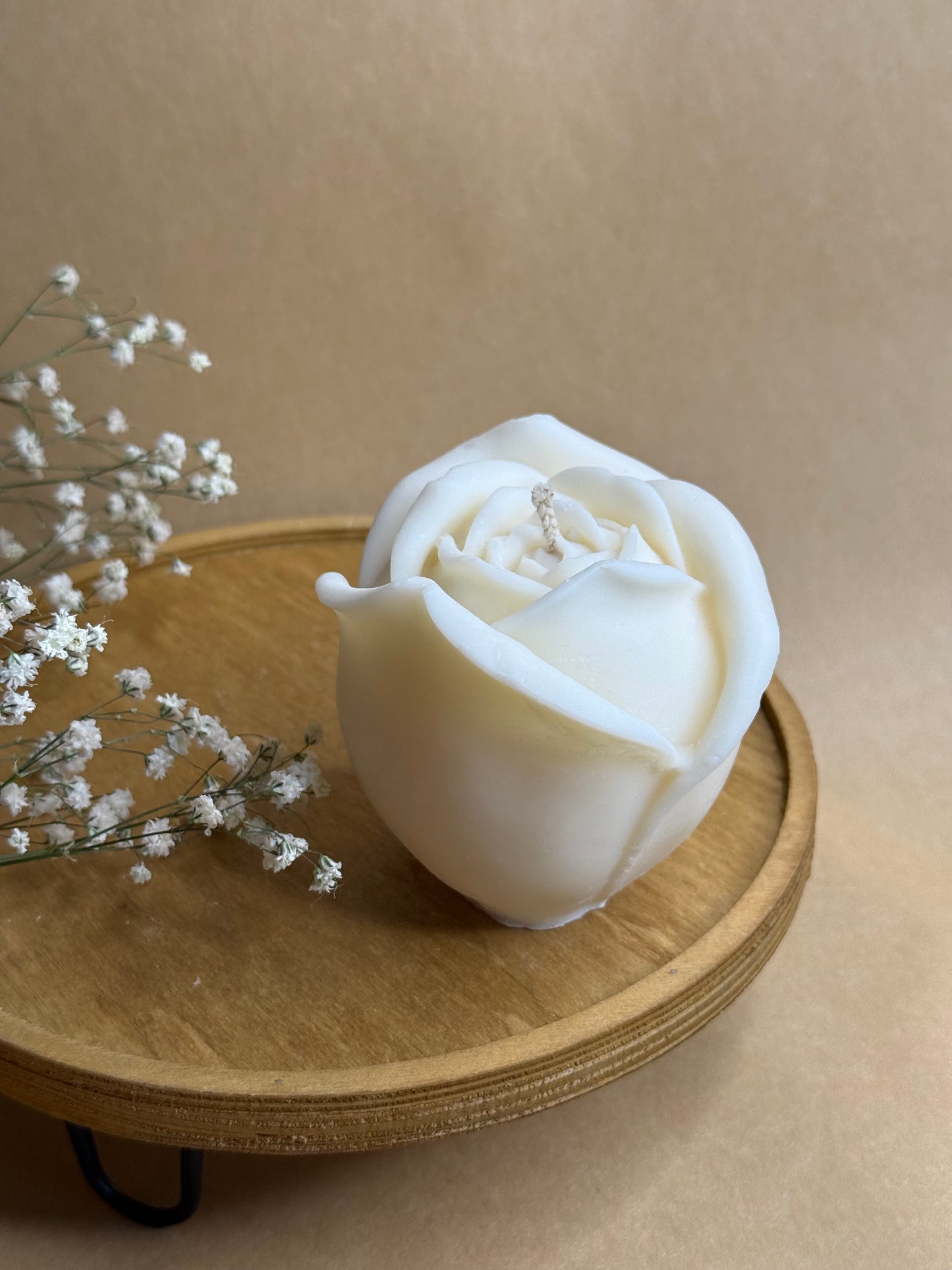 Rose Candle Gift Box | Floral Soy Wax Candle Ireland