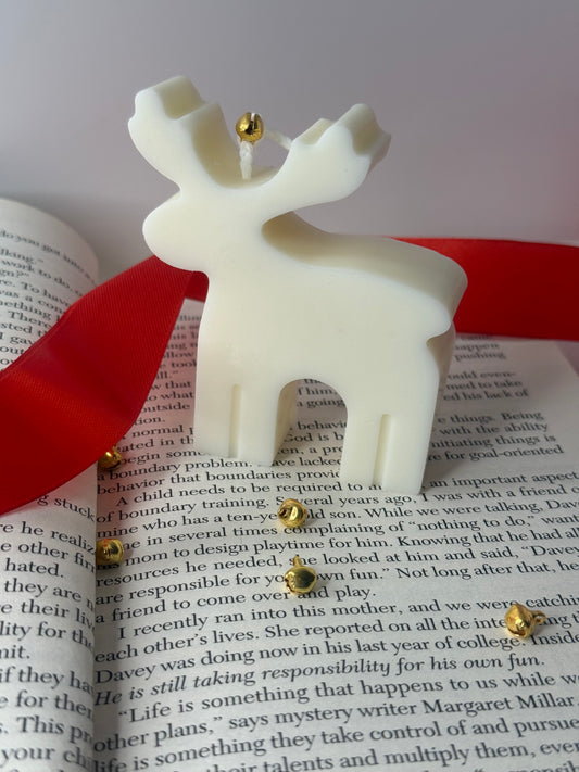 Reindeer Candle