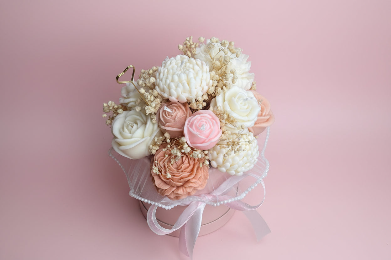 Flower Bouquet | Luxury Flower Candle Bouquet Ireland