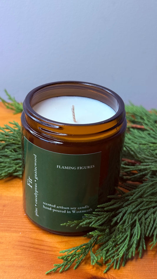 Fir Soy Wax Candle | Christmas Candle