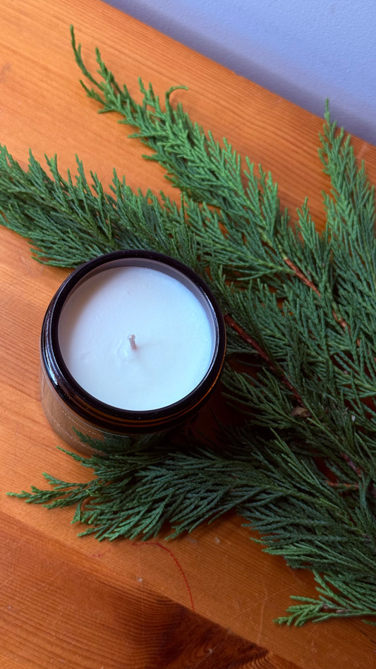 Fir Soy Wax Candle | Christmas Candle