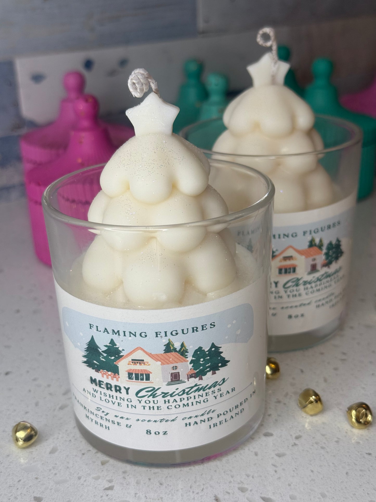 Merry Christmas Scented Candle