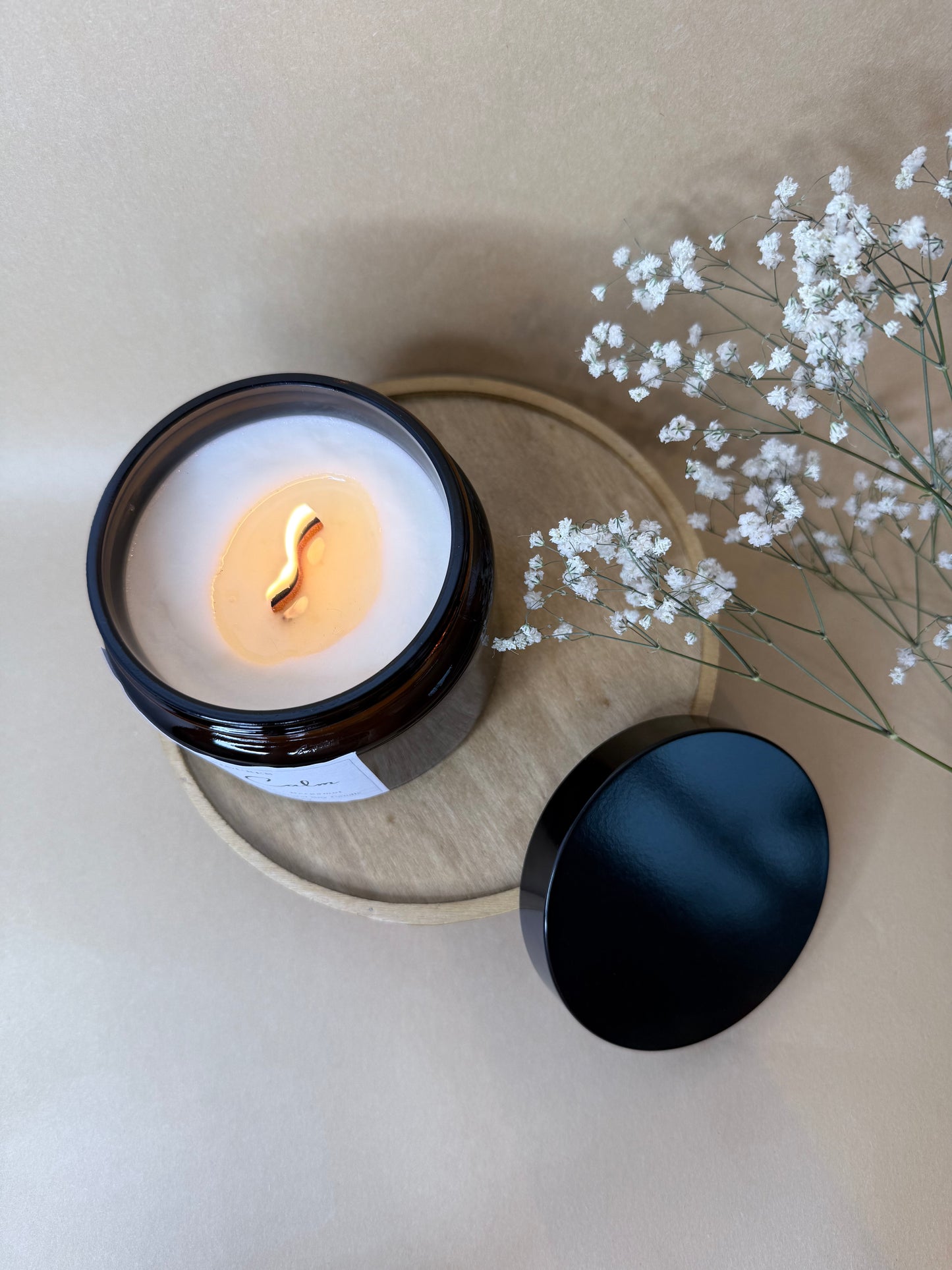 Citrus Grove Aromatherapy Candle | Lime Lemon Pine Soy Wax