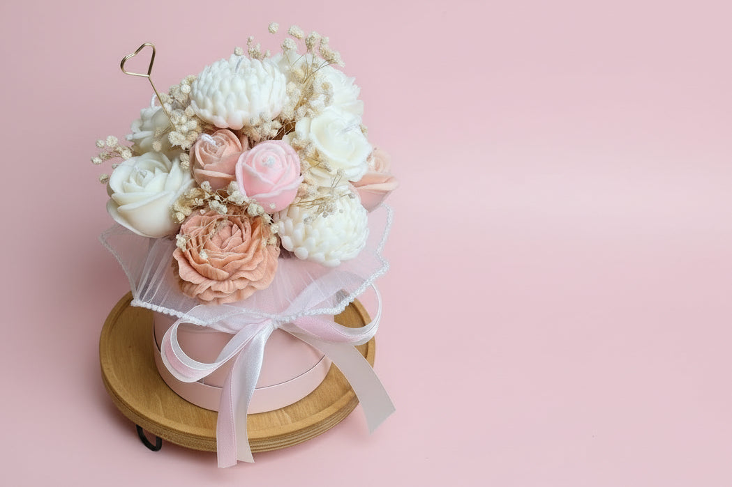 Flower Bouquet | Luxury Flower Candle Bouquet Ireland