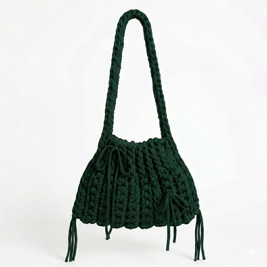 The Dusk Bag | Shoulder Bag Ireland | Emerald Green