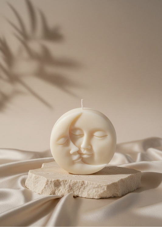 Sun and Moon Candle | Wedding Favour Soy Wax Ireland