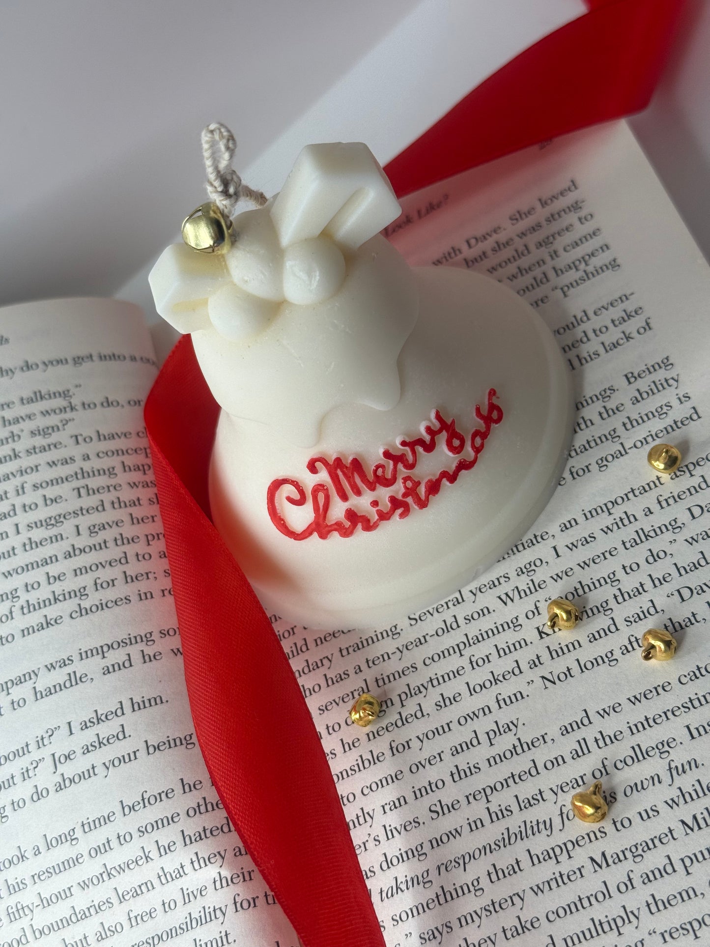 Christmas Bell Candle