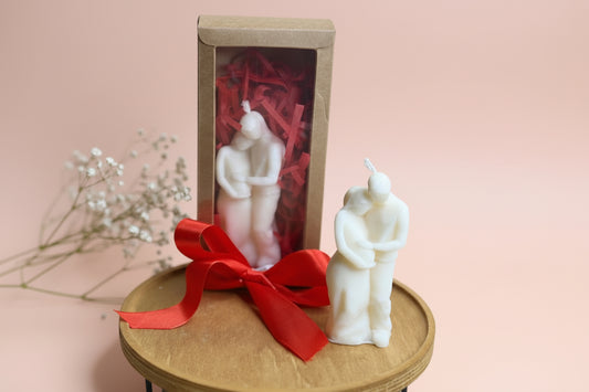 Pregnant Couple Candle Gift Box | Baby Shower Gift Ireland