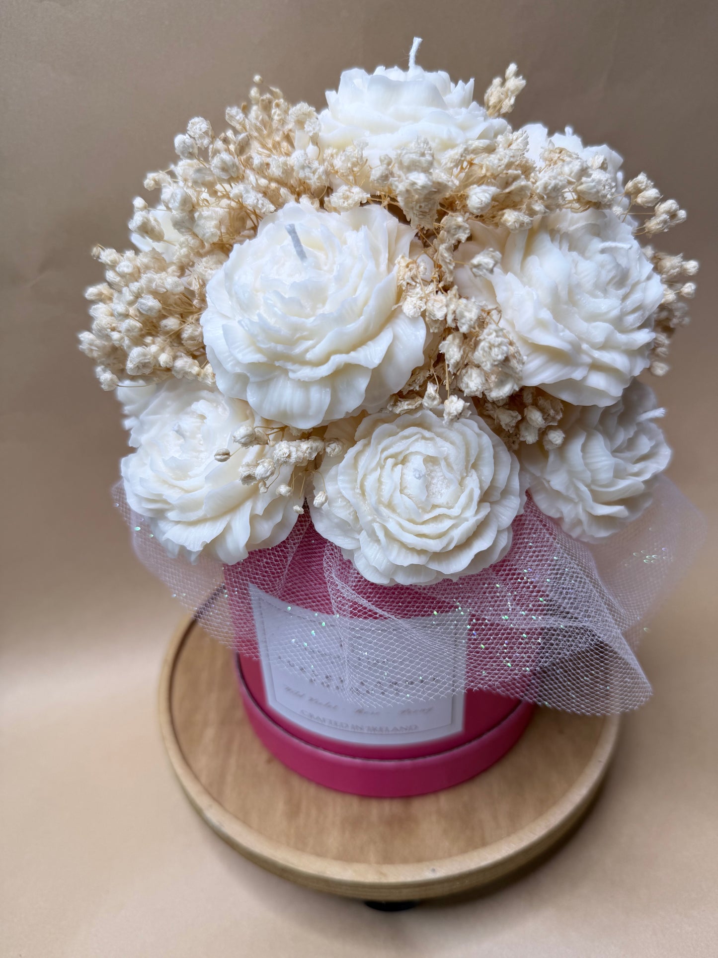 Peonies Luxury Bouquet | Handmade in Ireland