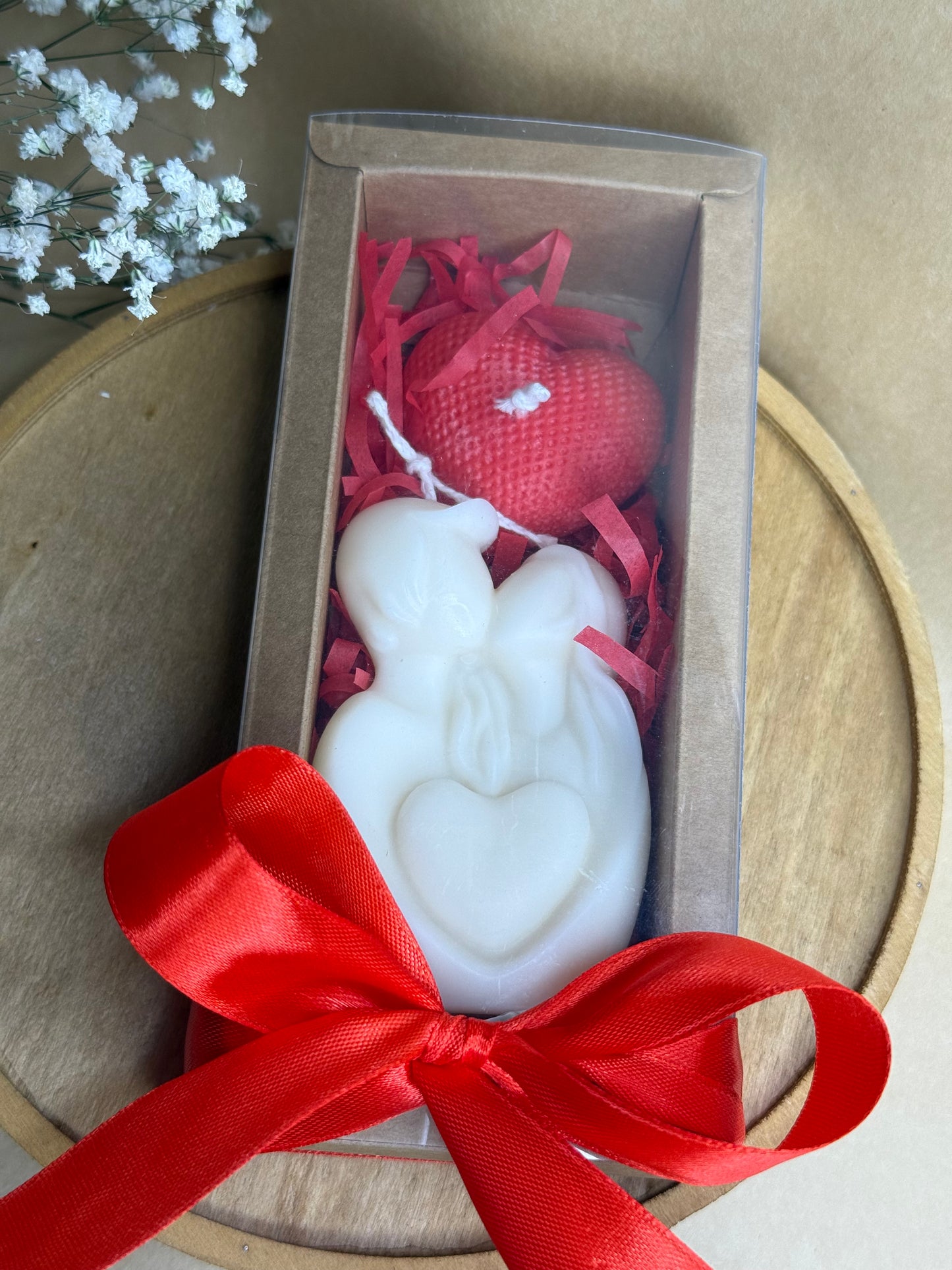 Love Gift Box | Romantic Couple Candle Set | Wedding Candles