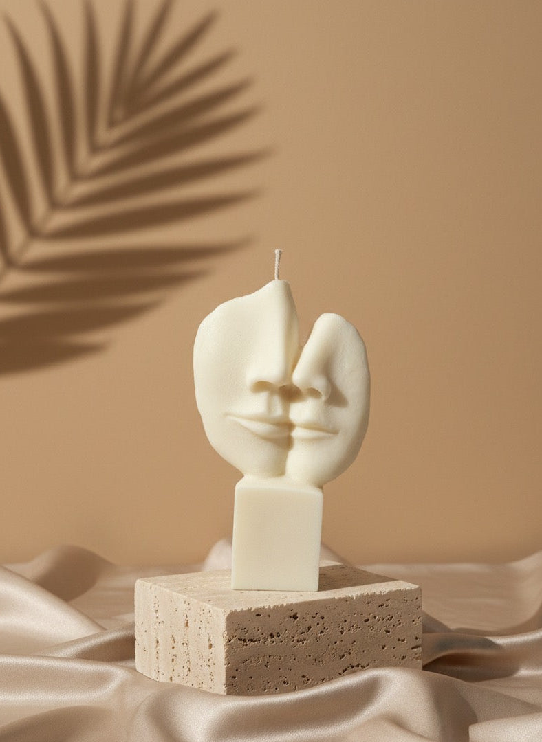 The Soulmate Candle | Sculptural Soy Wax Art Ireland