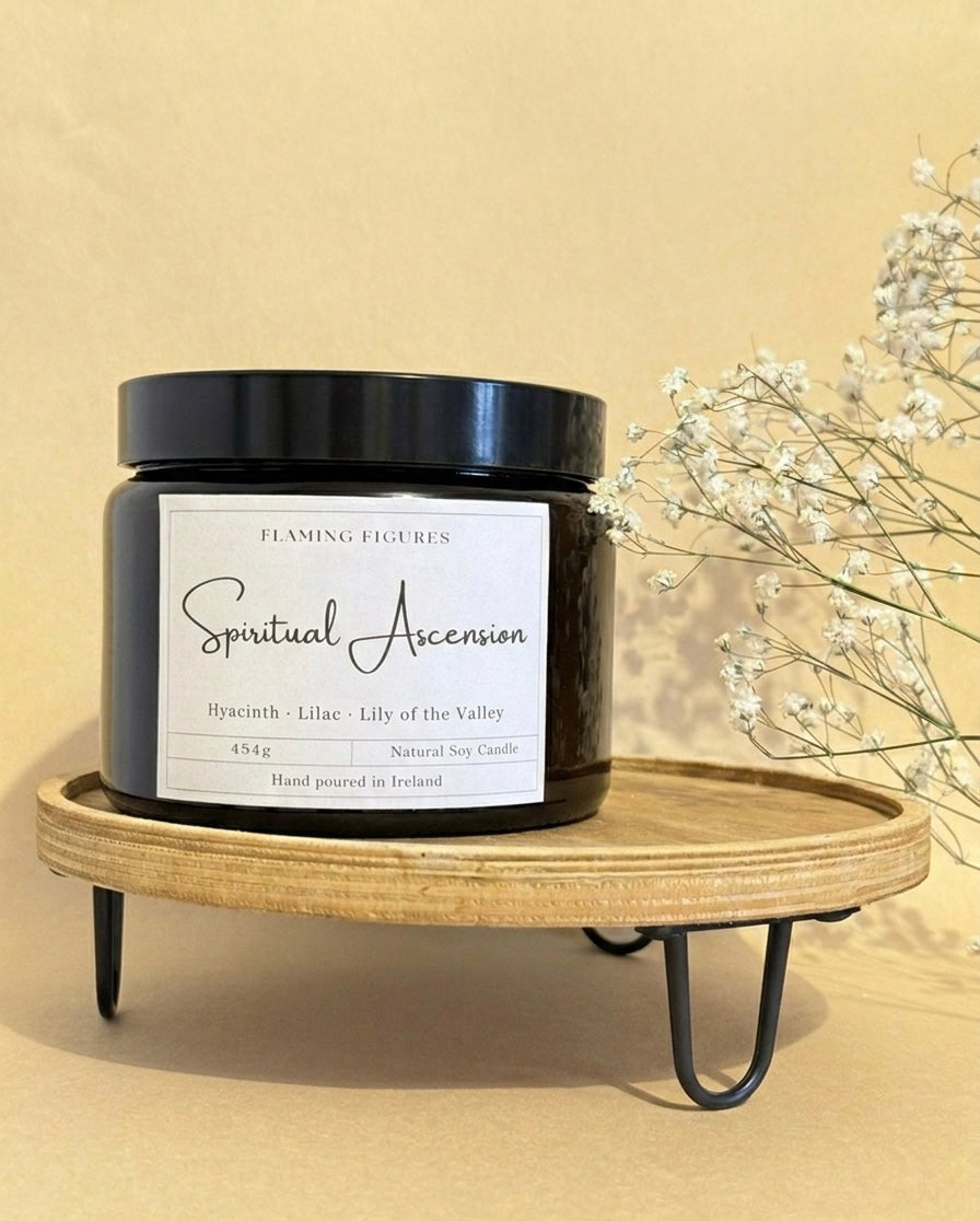 Spiritual Ascension Aromatherapy Candle | Hyacinth, Lilac & Lily of the Valley