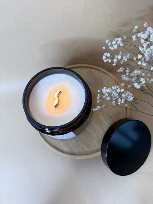 Elegance Natural Soy Candle | Raspberry Jasmine Musk Candle