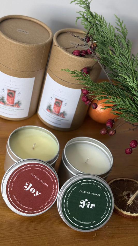 Joy & Fir | Christmas Duo Soy Candle Gift Set