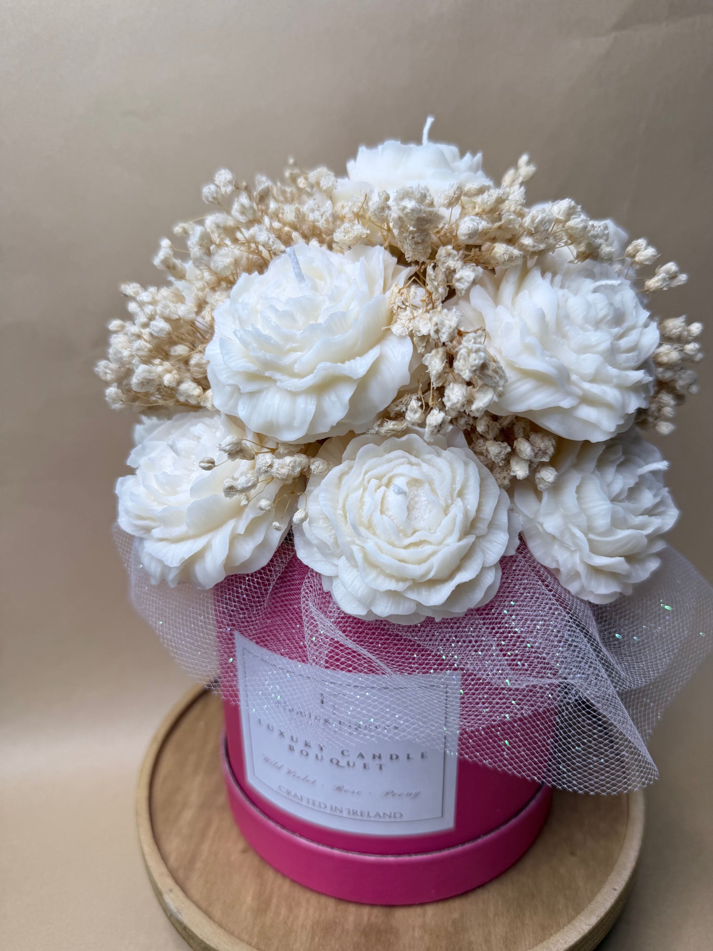 Peonies Luxury Bouquet | Handmade in Ireland