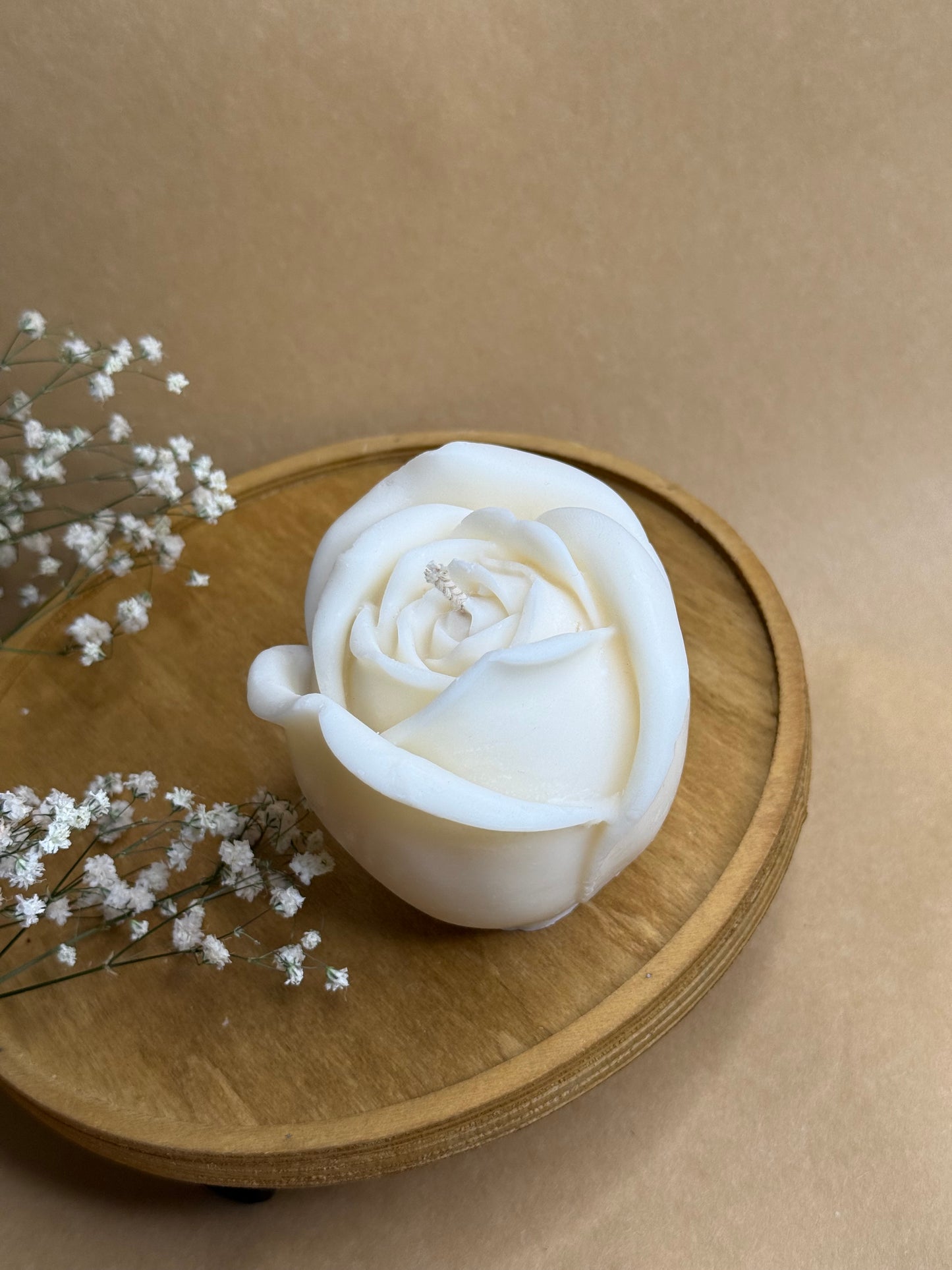 Rose Candle Gift Box | Floral Soy Wax Candle Ireland