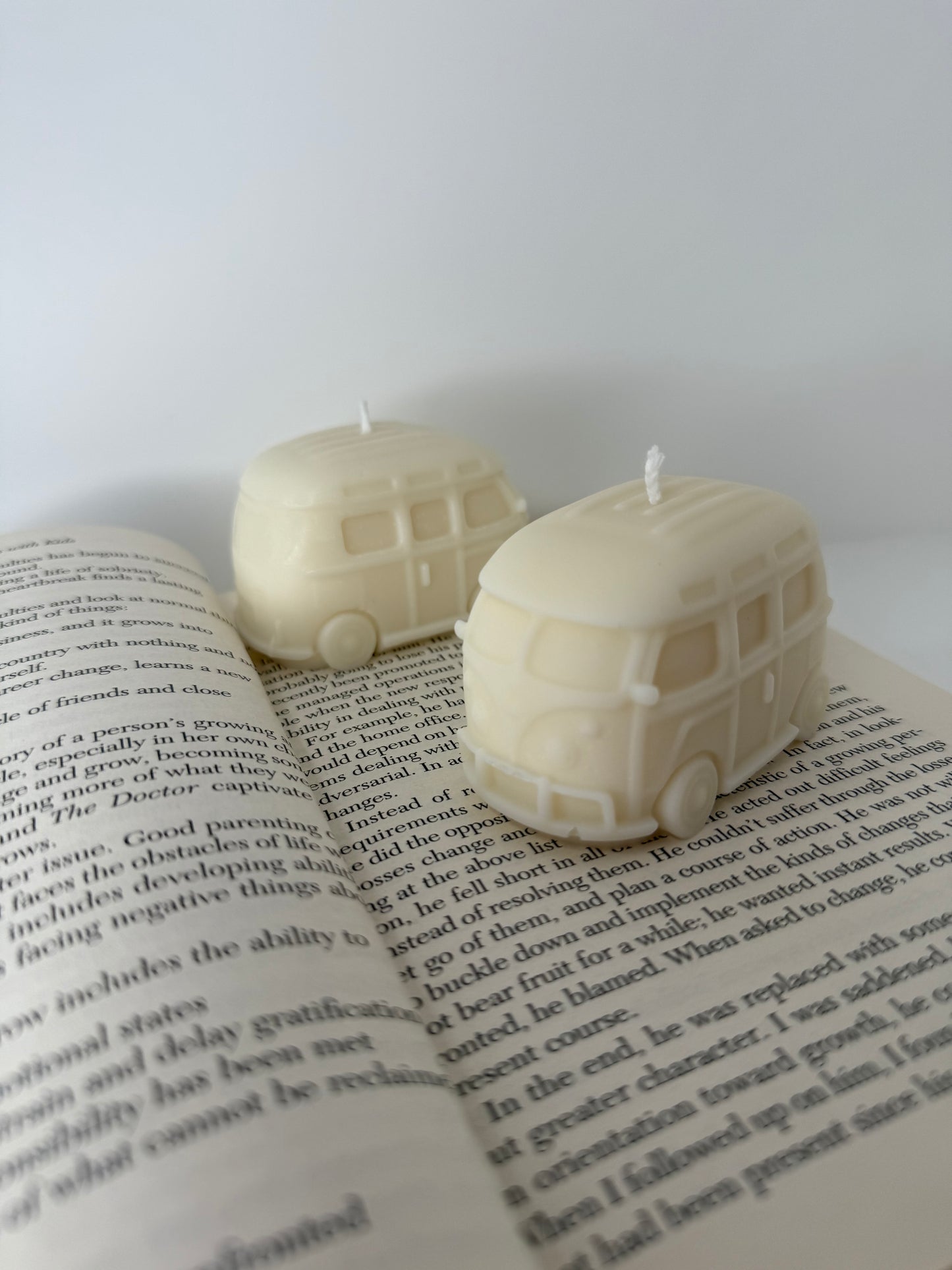 Mini Bus Candle | Retro Van | Soy Wax Candle