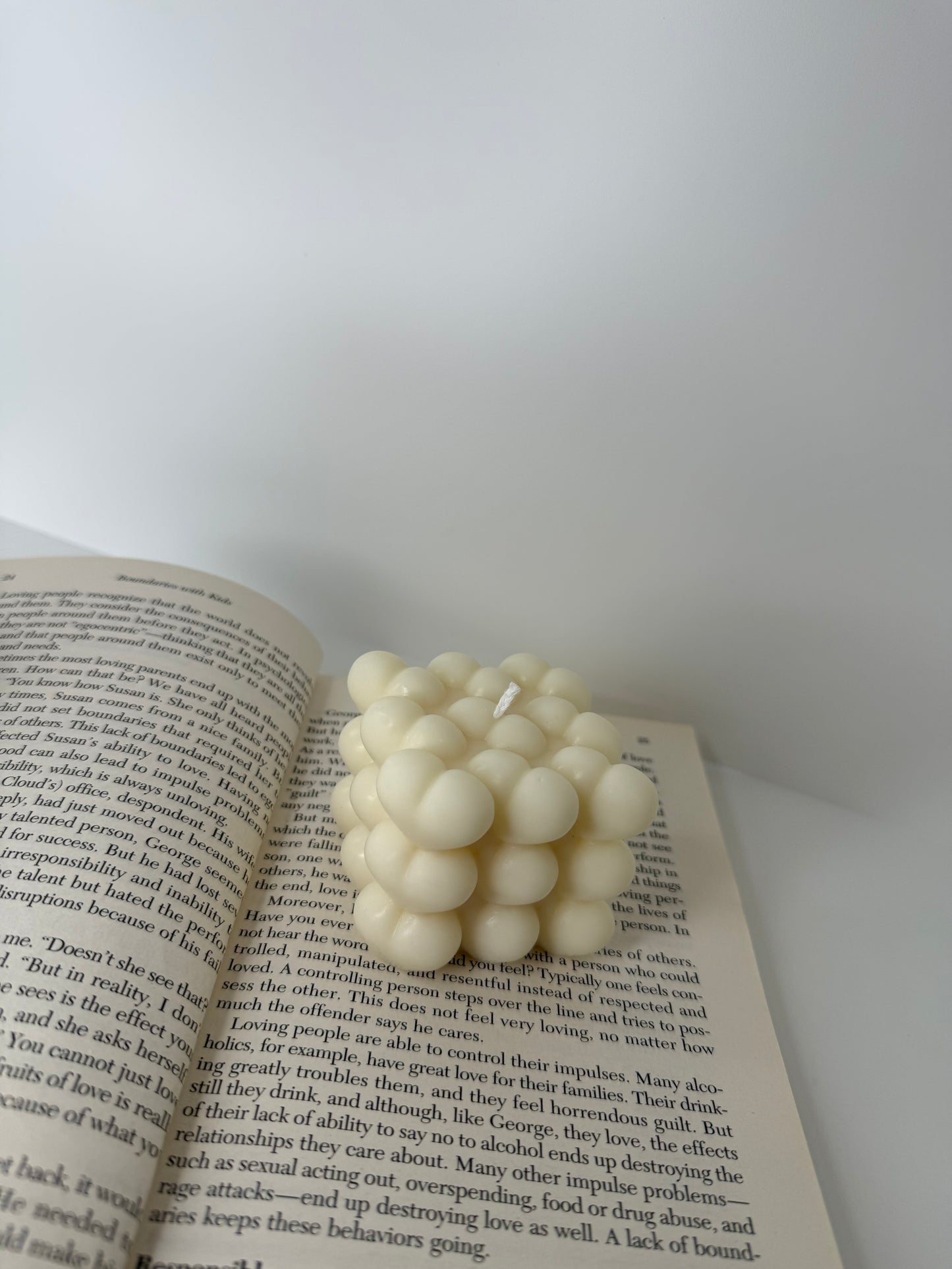 Heart Cube Candle | Soy Wax Candle