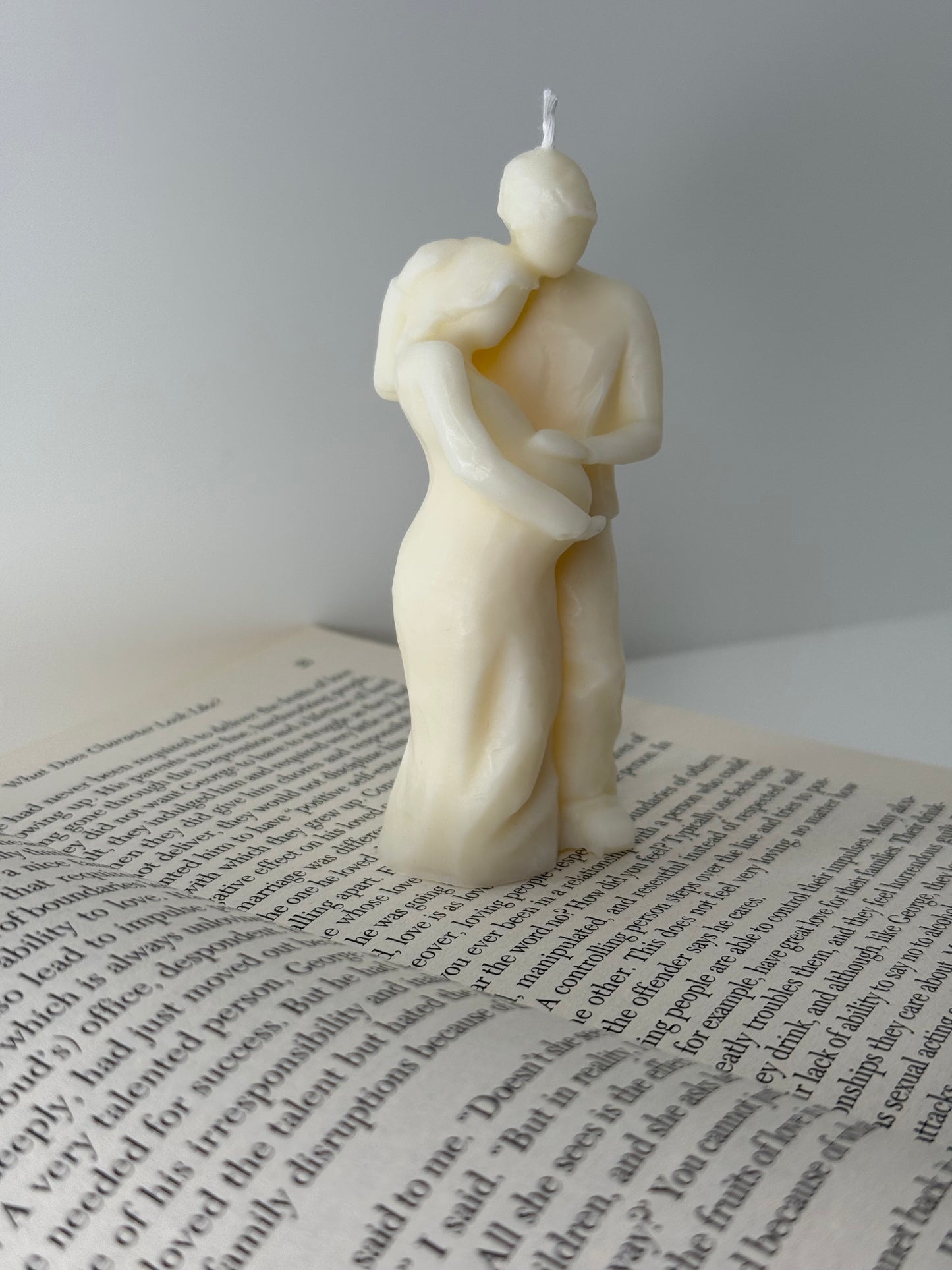 Pregnant Couple Candle | Soy Wax Candle