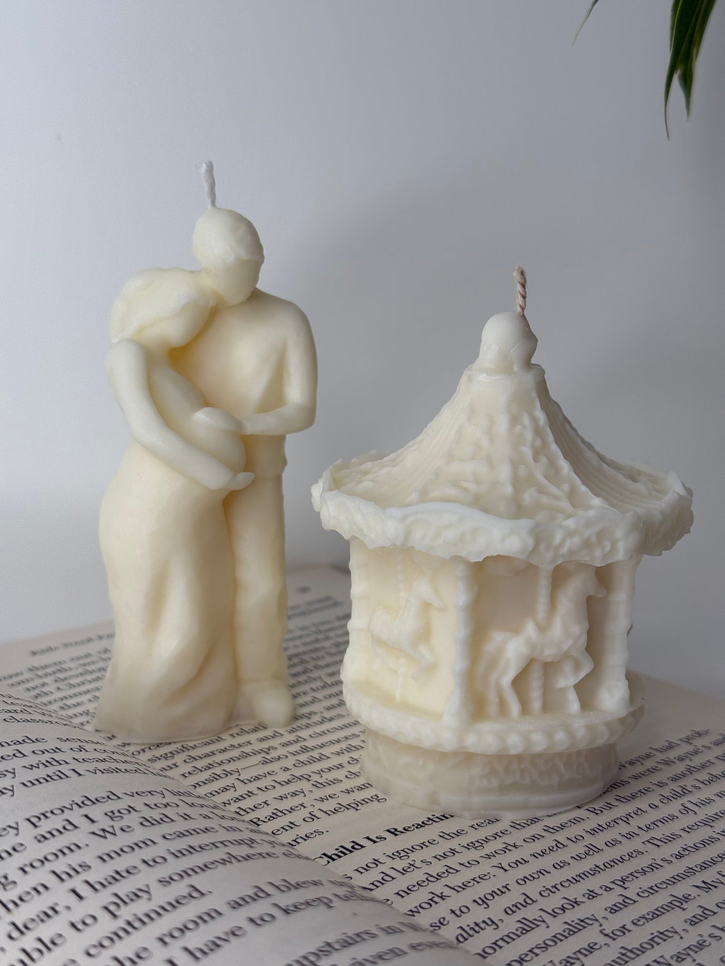Pregnant Couple Candle | Soy Wax Candle