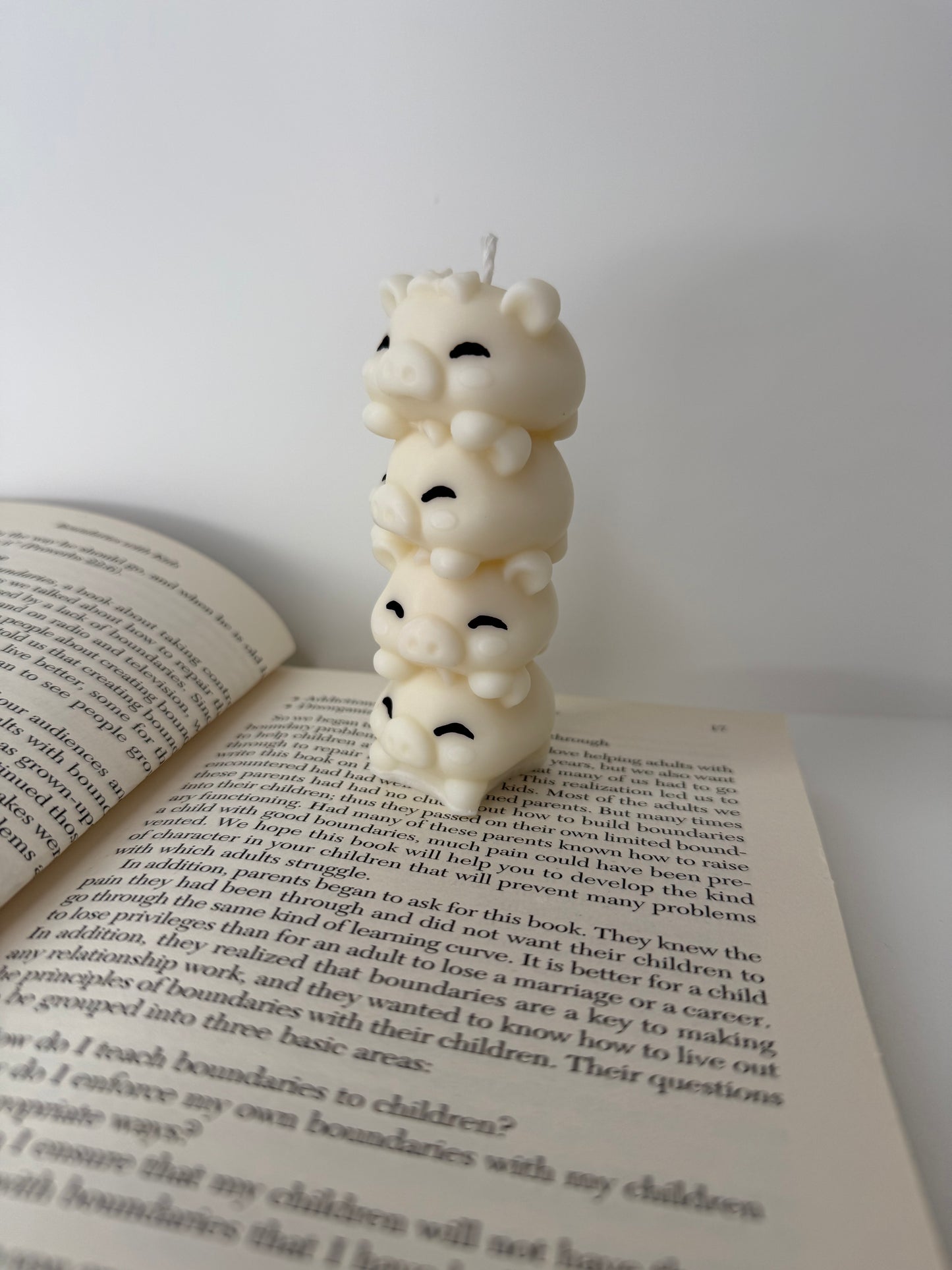 Piggy Tower Candle | Soy Wax Candle