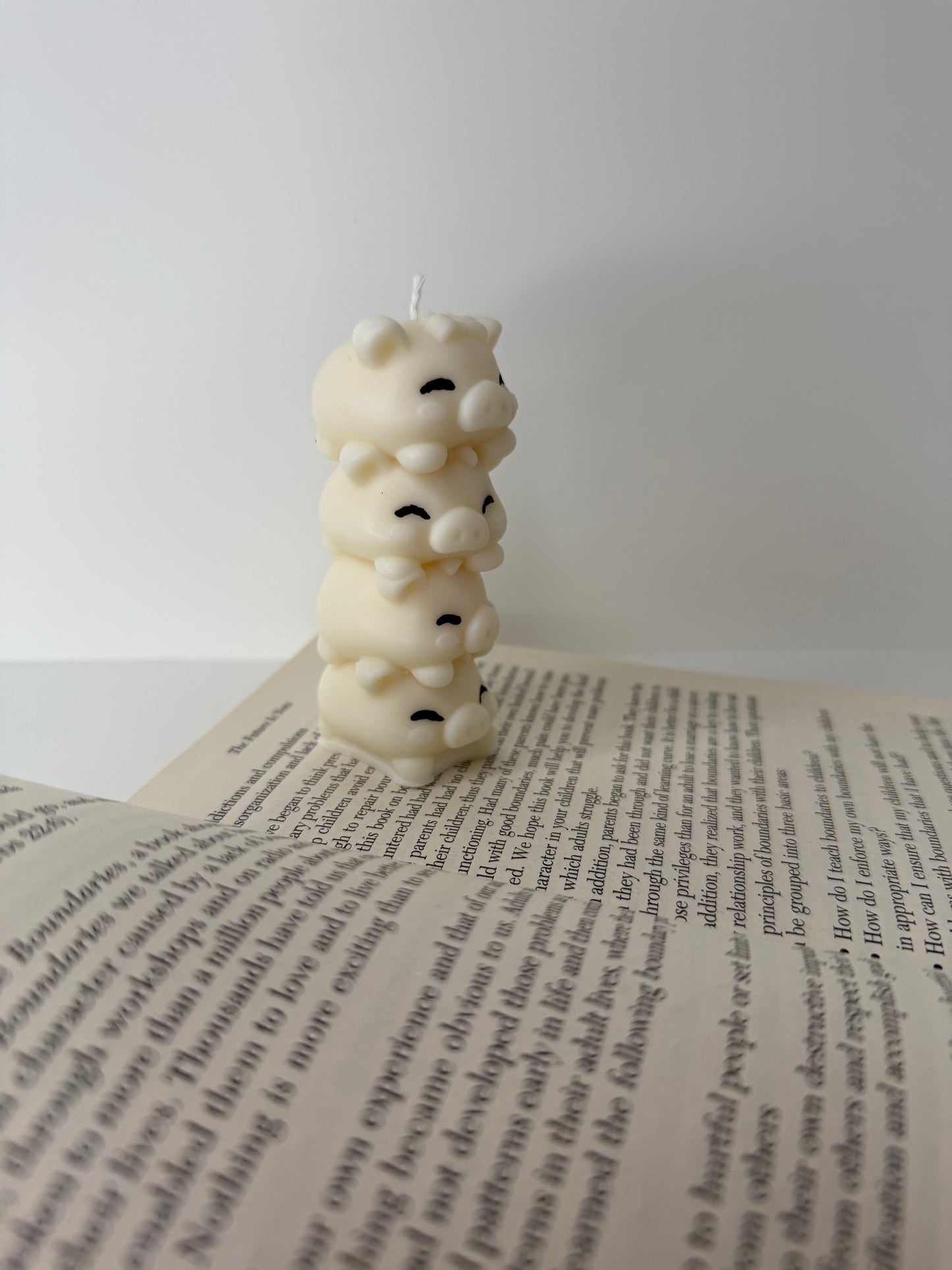 Piggy Tower Candle | Soy Wax Candle