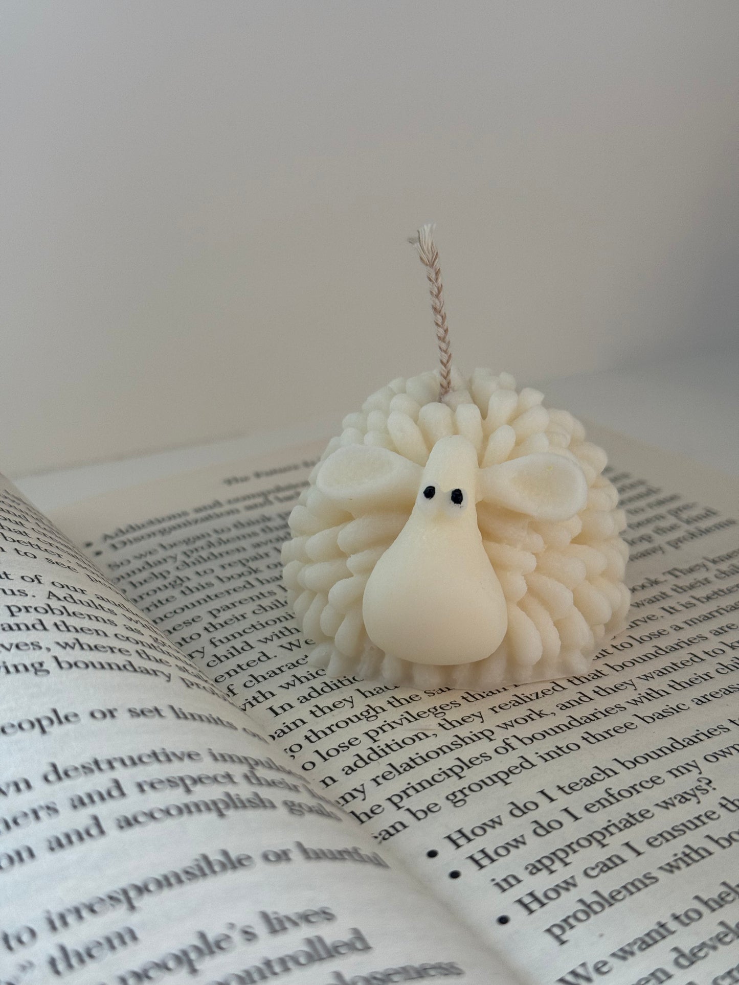 Irish Sheep Candle | Soy Wax Animal Candle